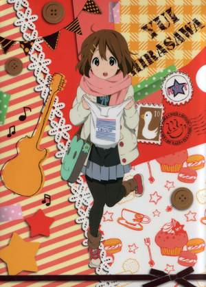 平沢唯,堀口悠紀子,K-ON!,制服