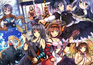 AIR,秋山澪,千反田える,CLANNAD,氷菓,泉此方,K-ON!,神尾観鈴,幸运星,長門有希,涼宮ハルヒ