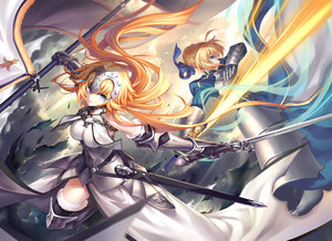 光崎瑠衣,Ruler,Saber,黑丝