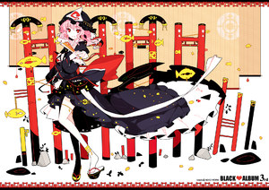 ideolo,和服,西行寺幽幽子,黑丝,东方Project