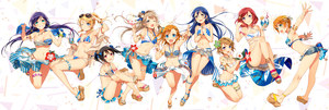 星空凛,LoveLive!,南小鸟,園田海未,東條希,矢澤にこ
