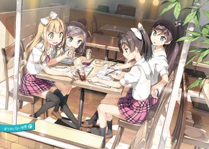 小豆梓,変態王子と笑わない猫,kantoku,舞牧麻衣,制服,黑丝,筒隠月子,筒隠つくし