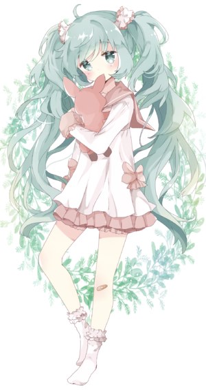 创可贴,礼服,初音ミク,月夜,VOCALOID