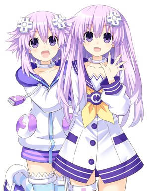 超次元游戏:海王星,Nepgear,Neptune,黑丝