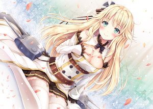 akashio,碧蓝航线,黑丝