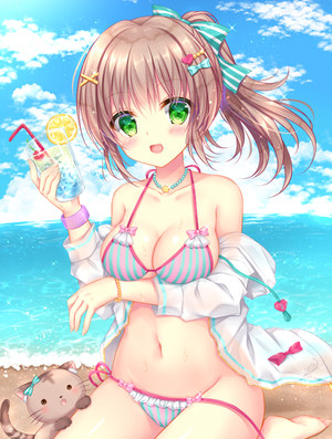 小日向ほしみ,脸红