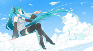 FHang,初音ミク,黑丝,VOCALOID