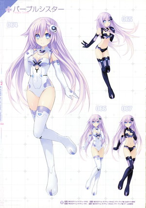超次元游戏:海王星,Nepgear,紫心姐妹花,つなこ