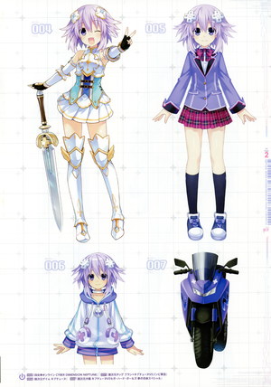 超次元游戏:海王星,超次元海王星VS世嘉主机娘,Neptune,つなこ