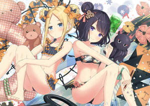 Abigail,水着,命运-冠位指定,葛飾北斎,みこフライ,泳装