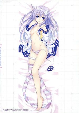 超次元游戏:海王星,抱枕,Nepgear,No-Bra,黑丝,つなこ