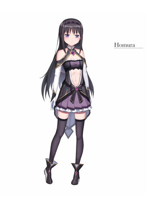 暁美ほむら,毒蘑菇,魔法少女小圆,黑丝