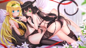 异世界魔王与召唤少女的奴隶魔术,雪拉·L·古林伍德,レム・ガレウ,刃天,脸红