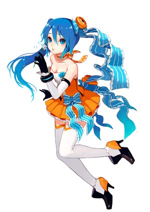 歌姬计划,初音ミク_-project_diva-_f_2nd,VOCALOID,初音ミク,长发