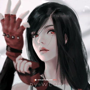 最终幻想,最终幻想7,SquareEnix,蒂法,长发