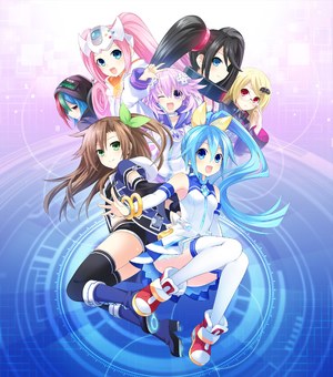 超次元游戏:海王星,アイエフ,眼鏡,Neptune,セガ・ハード・ガールズ,黑丝,つなこ