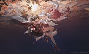 东方Project,射命丸文,犬走椛,Miv4t