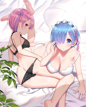 从零开始的异世界生活,蕾姆,拉姆,yasuyuki,脸红