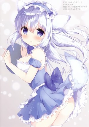 飴玉コン,兽耳,女仆,nopan,黑丝