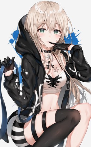 TOKKYU,バンドリ,BanG_Dream!,女の子,美竹蘭,青葉モカ,ロングヘアー,長い髪,ロング化,魅惑のふともも