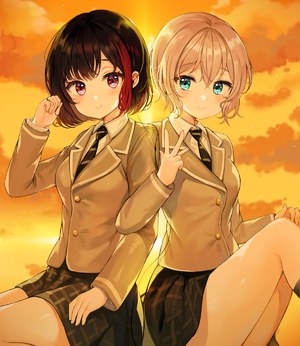 tokkyu,青葉モカ,美竹兰,次世代少女乐队企划,制服