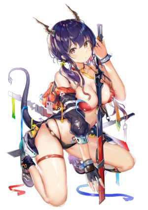 Kiriko,明日方舟,アークナイツ,おっぱい,極上の乳,パンツ,魅惑の谷間,巨乳,尻神様,水着,露出